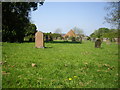 View over the graveyard wall