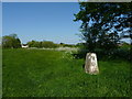 Brough Hall trig pillar