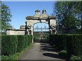 Gateway to Harlaxton Manor