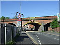 Railway bridge over Harlaxton Road, Grantham