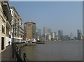 Thames Path near Old Sun Wharf, Limehouse