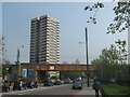 Railway on Burdett Road, Bow Common