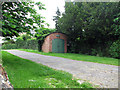 Brick shed by the cemetery, Swaffham Prior