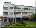 NW corner of United Footwear premises, Dudley