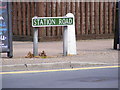 Station Road sign