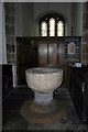 Norman Font, Danby Wiske Parish Church