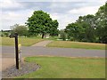 Footpath through the golf course