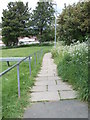 Footpath - from Park Wood Road to Dewsbury Road