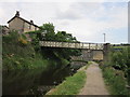 A footbridge over the Rochdale Canal