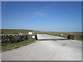 The entrance to Coldstones Quarry