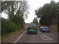 Partial roadblock on Potton Road, Gamlingay