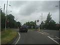 Roundabout on London Road,St Ippolyts