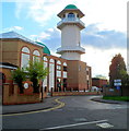 TQ2384 : Minaret, Central Mosque Of Brent, Willesden Green London NW2 by Jaggery