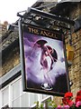 The Angel (2) - sign, 42 Market Square, Witney