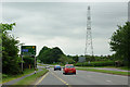 The A449 south-east of Stourport, Worcestershire