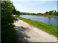 The Caledonian Canal approaching Corpach