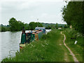 SO7203 : Gloucester and Sharpness Canal west of Slimbridge by Roger  D Kidd
