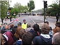 Diamond Jubilee Pageant - security at Chelsea Embankment