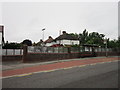 The bus stop on the A12 at Harrier Avenue