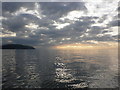 North Hill, Minehead, from Blue Anchor Bay