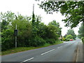 Speed warning sign at Chiddingstone Causeway