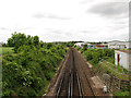 Railway towards London