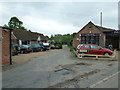 Looking from Lower Green into Kiln Lane