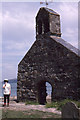 SN0140 : Ruins of St Brynach's church, Cwm-yr-Eglwys by Christopher Hilton