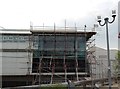 Scaffolding, Eurotunnel shopping arcade