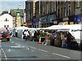 Kirkgate Otley. Market Day.