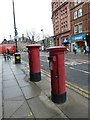 Postboxes in Pinstone Street