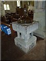 St. Mary,Tarrant Hinton: font