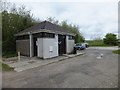 Toilets, car park and wildlife information centre 