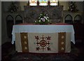 Gussage St Michael (and All Angels): altar