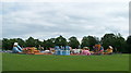 Inflatable Fun City at Hillsborough Park, Sheffield