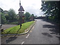 Road Bridge Over Railway at Newport