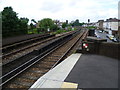 Looking up the line from Selhurst station