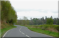 The B4358 approaching Newbridge-on-Wye, Powys