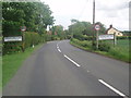 A1120 Saxtead Road Running into Dennington