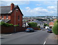 Western end of Eveswell Park Road, Newport