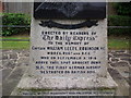 Inscription on William Leefe Robinson Memorial (front)