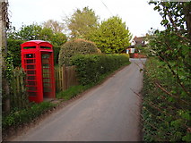 SJ6541 : Coxbank Red Telephone Box by Ian Paterson