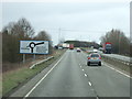 A43 towards Northampton