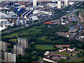 Sighthill from the air