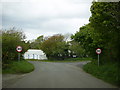 Minor road junction near Trefin