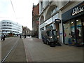 Road sweeper in the High Street