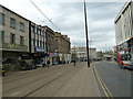 Looking east-northeast along the High Street