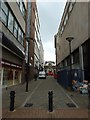 Bollards just off the High Street