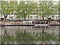 TQ2681 : Queue for the (water) bus, Little Venice by David Hawgood