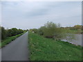 Approaching Chester beside the River Dee